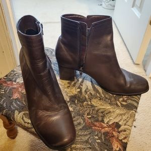 Brown 2 inch boots